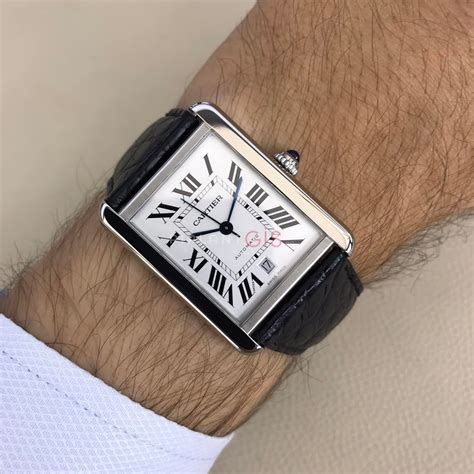 cartier solo tank xl wine|cartier tank solo xl automatic.